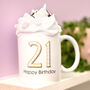 Personalised 21st Birthday Hollywood Mug, thumbnail 1 of 2