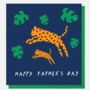 Leopard Design Father's Day Card, thumbnail 2 of 2