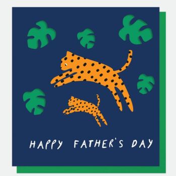 Leopard Design Father's Day Card, 2 of 2
