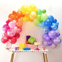 Rainbow Balloon Arch, thumbnail 1 of 4