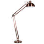 Brushed Copper Adjustable Floor Lamp, thumbnail 1 of 2