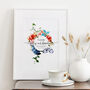 Personalised 40th/ 50th And Fabulous Birthday Print, thumbnail 1 of 8