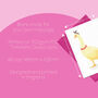 Hand Drawn Mother Goose Blank Greeting Card, thumbnail 9 of 12