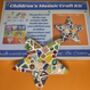 Childs Christmas Star Mosaic Craft Kit, thumbnail 1 of 4