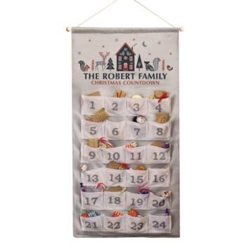 Personalised Fill Your Own Christmas Advent Calendar, 5 of 5