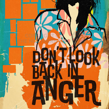 Don't Look Back In Anger Oasis Music Poster Print, 3 of 5