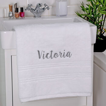 Personalised So Soft Opulence Bath Towel Range, 2 of 10