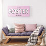 Personalised Family Big Print Sign With Optional Names, thumbnail 6 of 12