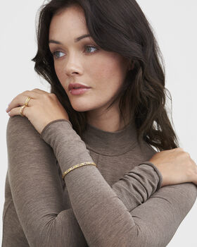 Blackberry Bramble Gold Bangle, 2 of 9
