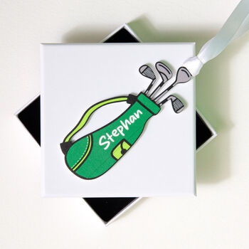 Personalised Golf Bag Decoration, 2 of 4
