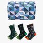 Spring Gardening Bamboo Socks Gift Set For Men, thumbnail 1 of 4