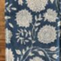 Dining Napkins, Indian Block Print, 12 Inches, thumbnail 3 of 8