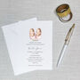 10 Christening Shoes Invitations, thumbnail 2 of 3