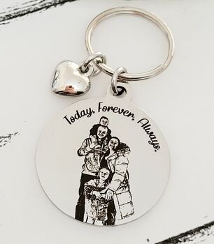 Actual Photo Family Keyring, 3 of 6