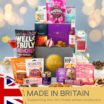 Deluxe Food And Drink Alcohol Hamper, Free Mocktail, 8 of 11