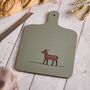 Deer Medium Chopping Board 29cm X 21cm, thumbnail 1 of 2
