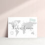 Travel Themed Wedding Table Name Cards, thumbnail 3 of 6