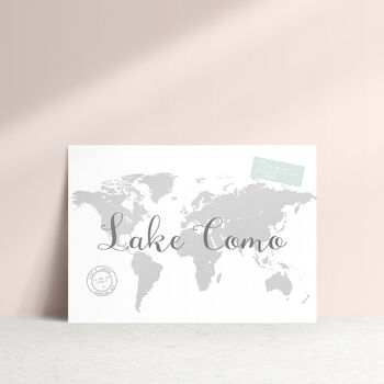 Travel Themed Wedding Table Name Cards, 3 of 6