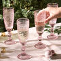 Set Of Four Armas Rose Champagne Flutes, thumbnail 1 of 5
