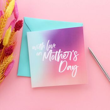 With Love On Mother's Day Card, 2 of 3