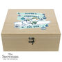Personalised The Snowman And The Snowdog Large Wooden Christmas Eve Box, thumbnail 4 of 4