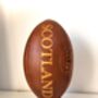 Genuine Leather Scotland Rugby Ball With Display Stand, thumbnail 3 of 3