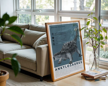 Dinosaurs Herbivore Series Set Of Five Art Prints, 7 of 11