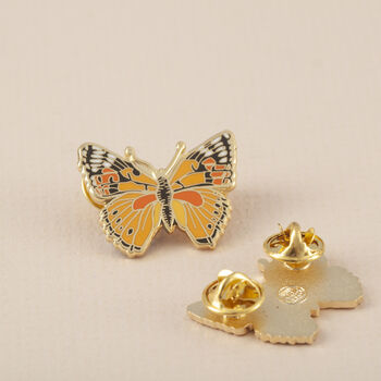 Butterfly Enamel Pin Badge, 4 of 5