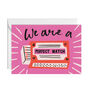 We Are A Perfect Match Greetings Card, thumbnail 2 of 2