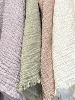 Long Organic Cotton Cloud Robe, 5 of 6