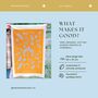 100% Organic Summer Forager Tea Towel, thumbnail 7 of 7