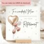 Retirement Personalised Luxury Textured Card Customisable, thumbnail 4 of 7