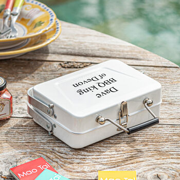 Personalised Tabletop Portable Barbecue, 2 of 6