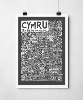 Cymru Landmarks Print, 7 of 10
