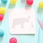Hoppy Easter Card, thumbnail 1 of 3