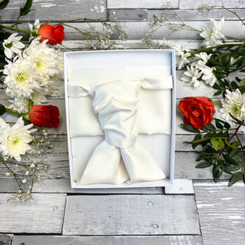 Snowdrop Ivory Wedding Set, 9 of 9