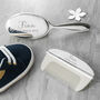 Personalised Silver Plated Baby Brush And Comb Set, thumbnail 7 of 8