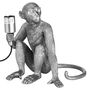 Monkey Silver Table Lamp, thumbnail 1 of 1