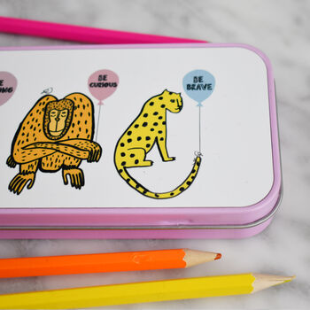 Be Kind Be Strong… Animal Pencilcase, 4 of 4