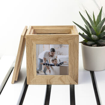 Personalised Solid Top Photo Cube, 9 of 12