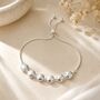 60th Birthday Six Disc Drawstring Bracelet, thumbnail 2 of 7