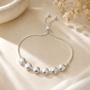 60th Birthday Six Disc Drawstring Bracelet, 2 of 7