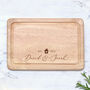 Personalised New Home Chopping Board Gifts For Couples, thumbnail 1 of 3