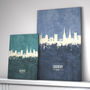 Coventry Skyline Print And Box Canvas, thumbnail 3 of 6