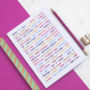Collective Animal Nouns Rainbow Notebook, thumbnail 2 of 4