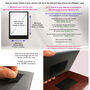 Faux Leather Personalised Kindle And eReader Case, thumbnail 3 of 6