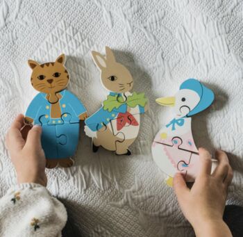 Personalised Jemima Puddle Duck Wooden Puzzle, 4 of 4