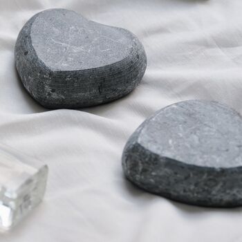 Back Warmer Massage Stone Natural Soapstone Two Pack, 5 of 11