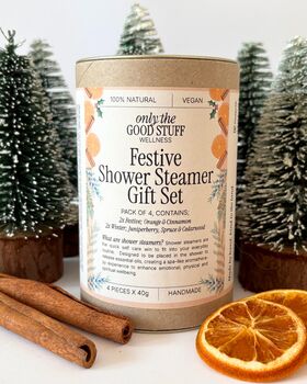 Christmas Shower Steamers Gift Set, 2 of 4