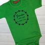 Personalised Can't Wait To Meet You Babygrow, thumbnail 3 of 9